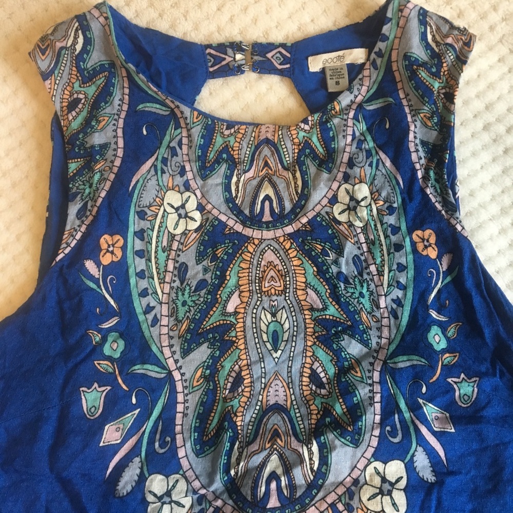 Ecoté Vera Bradley patterned Mini Dress